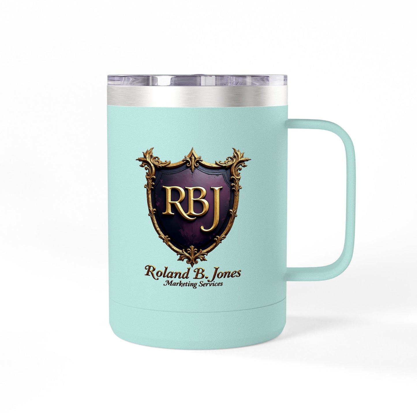 "Faith and Coffee" 15oz Insulated Tumbler