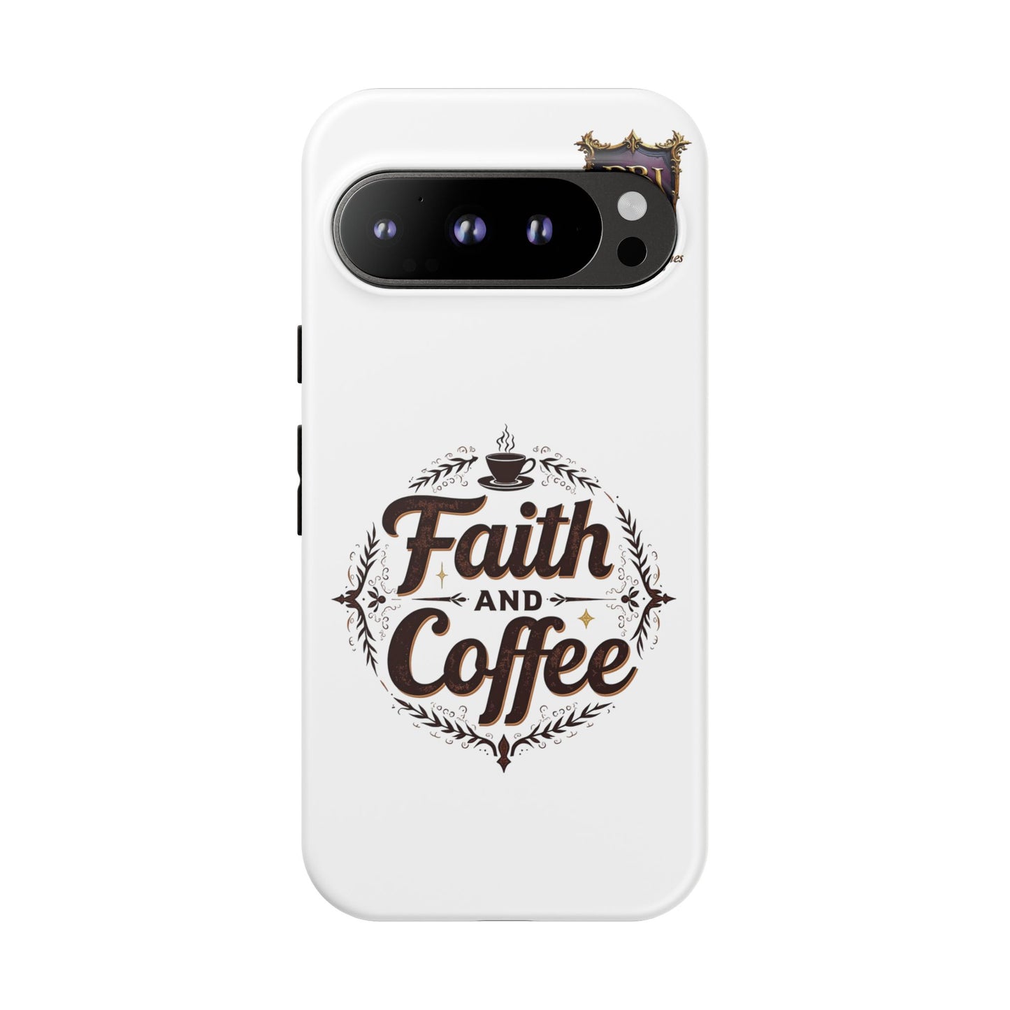 Faith and Coffee Phone Case