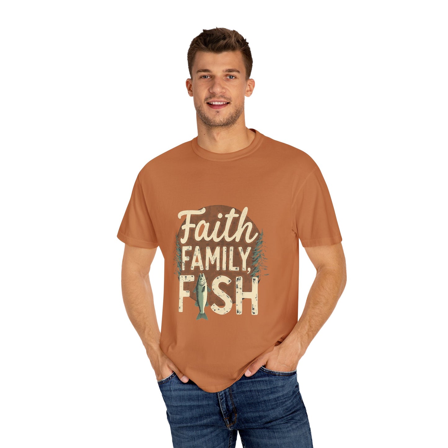 Faith Family Fish T-Shirt