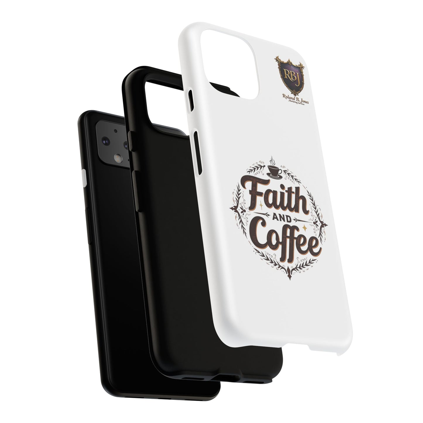 Faith and Coffee Phone Case