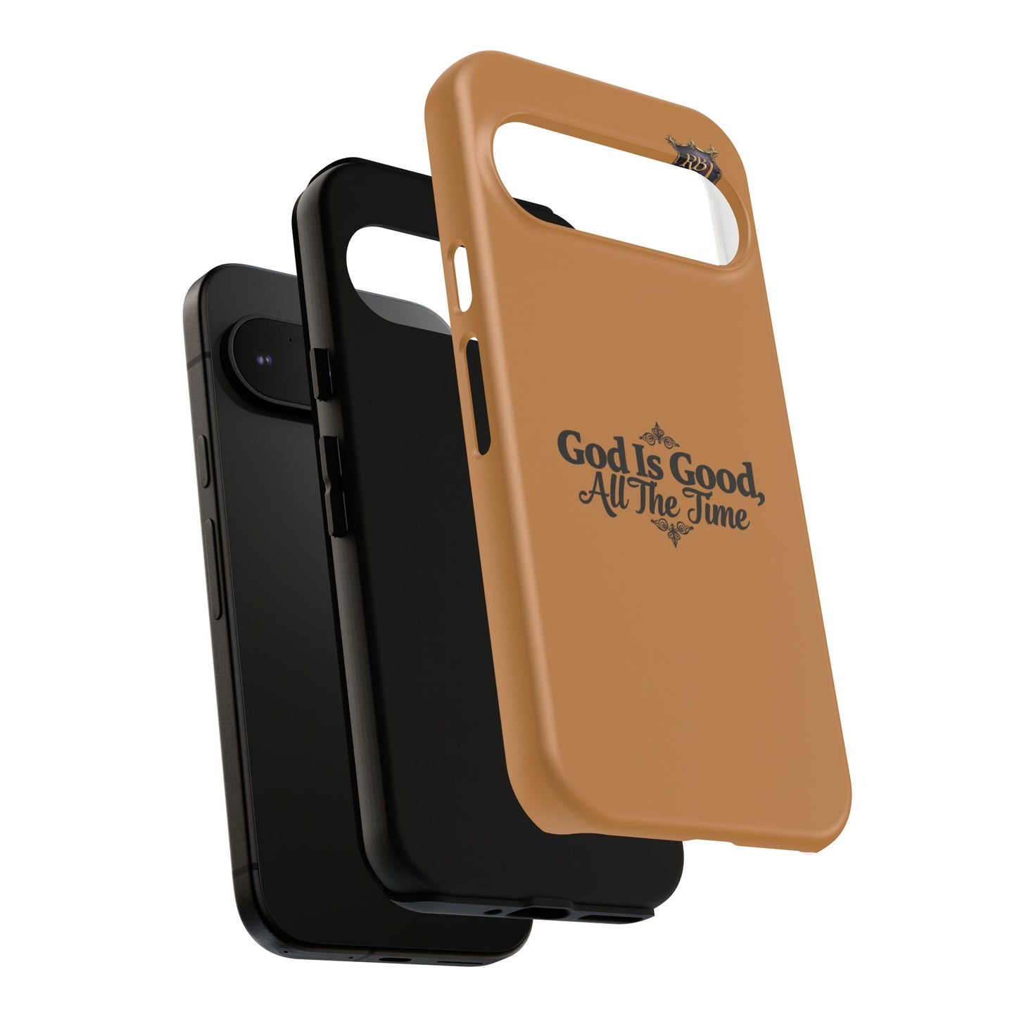 Durable Phone Case - "God Is Good, All The Time" Design