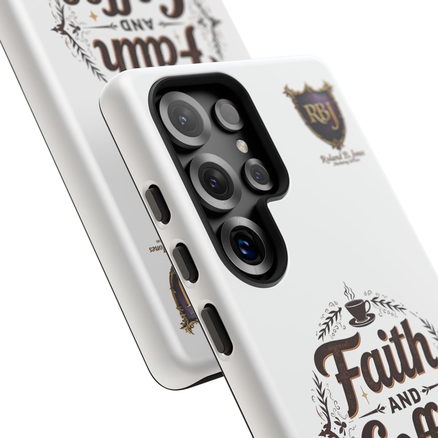Faith and Coffee Phone Case
