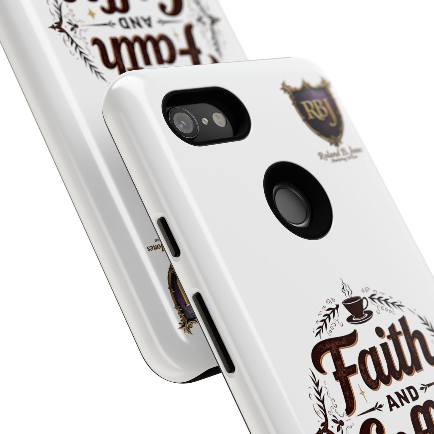 Faith and Coffee Phone Case