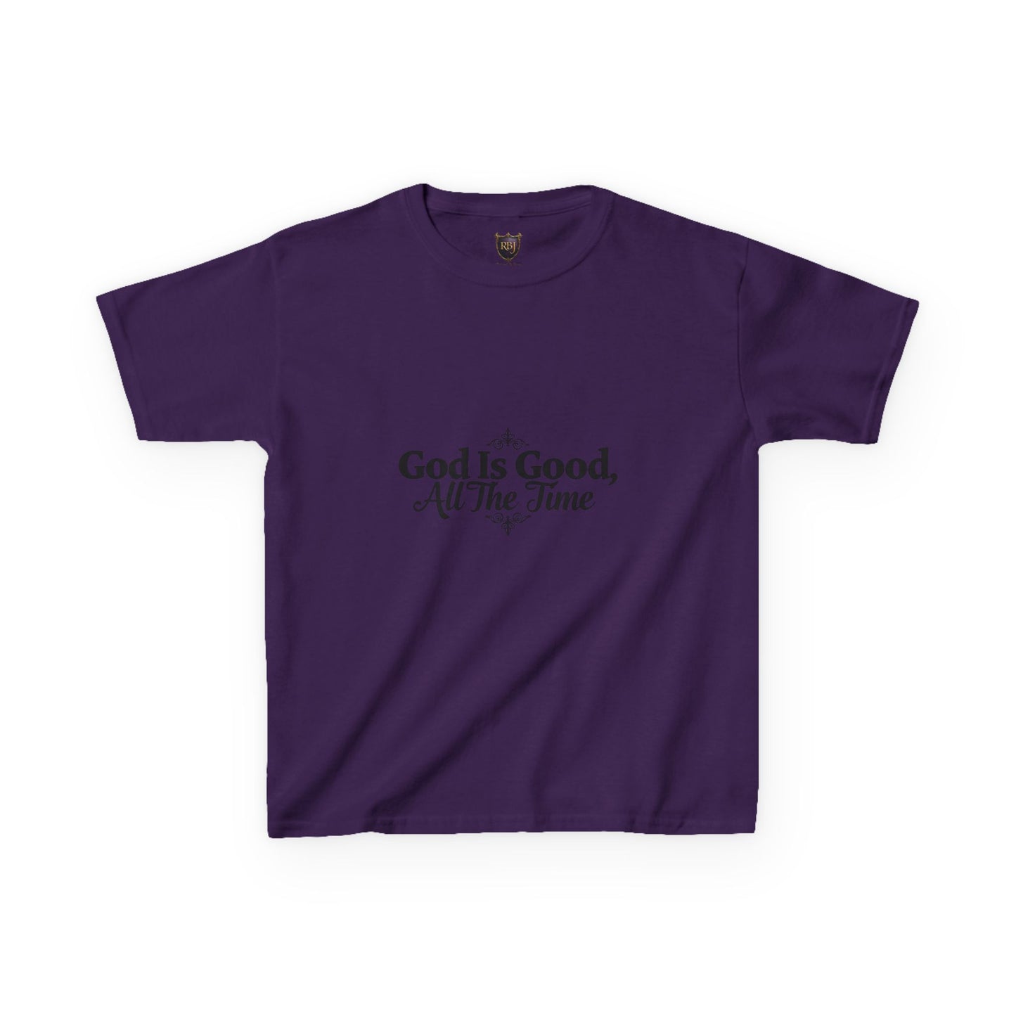 Kids Inspirational Tee - "God Is Good, All The Time"