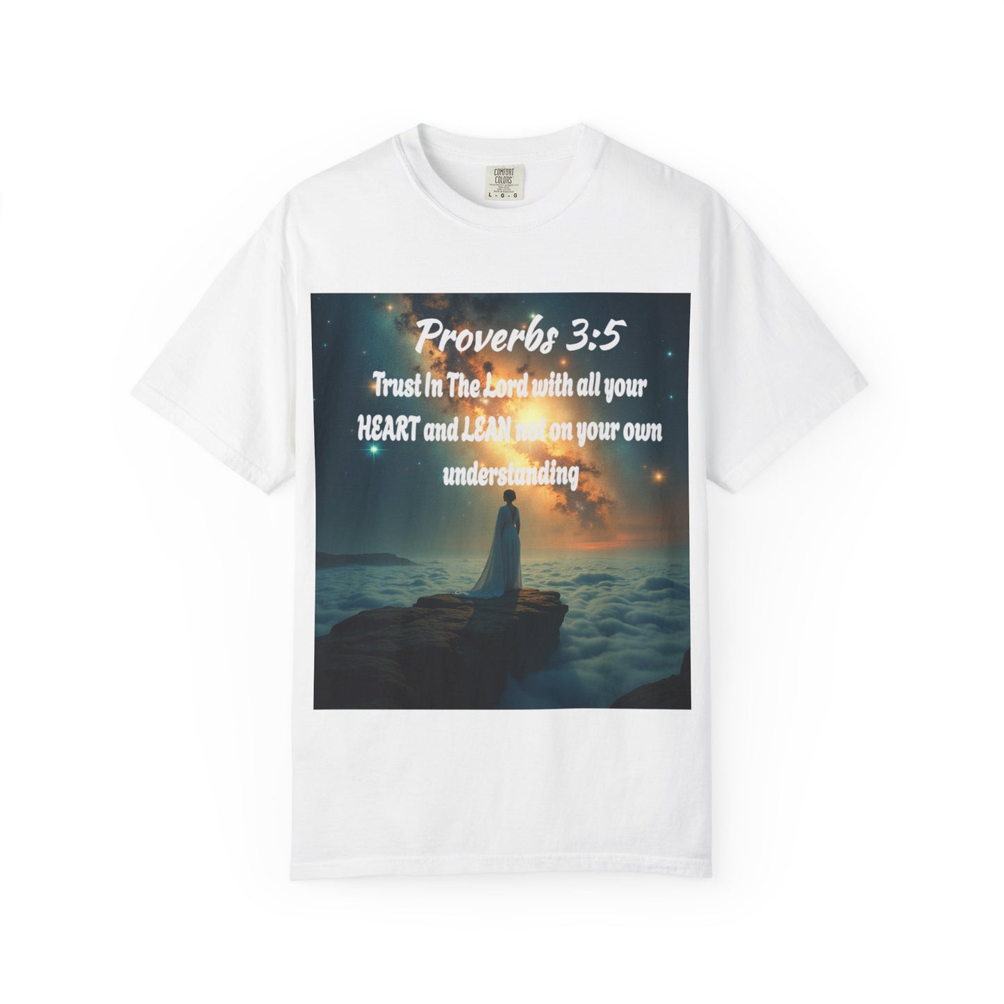 "Proverbs 3:5" Inspirational Trust Tee