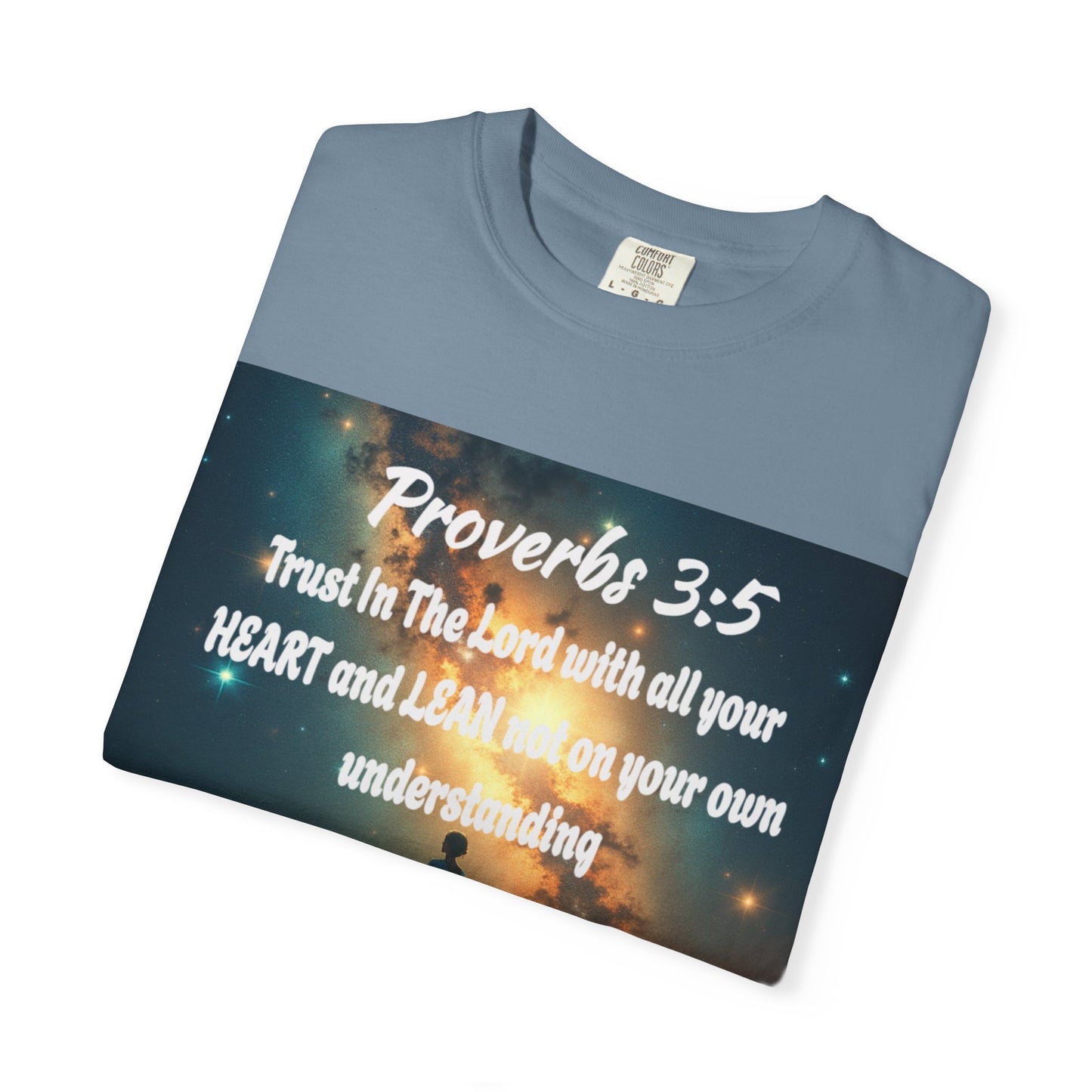 "Proverbs 3:5" Inspirational Trust Tee