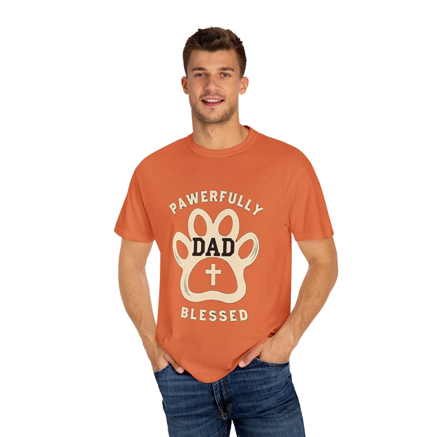 Paw Print Dad T-Shirt