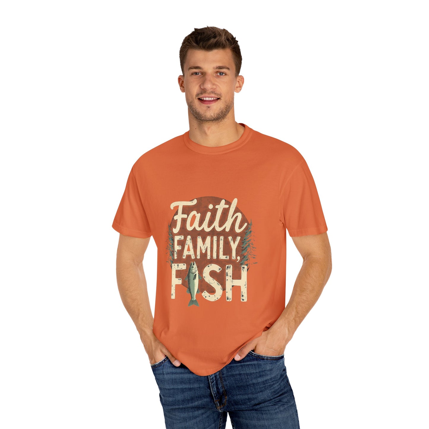Faith Family Fish T-Shirt