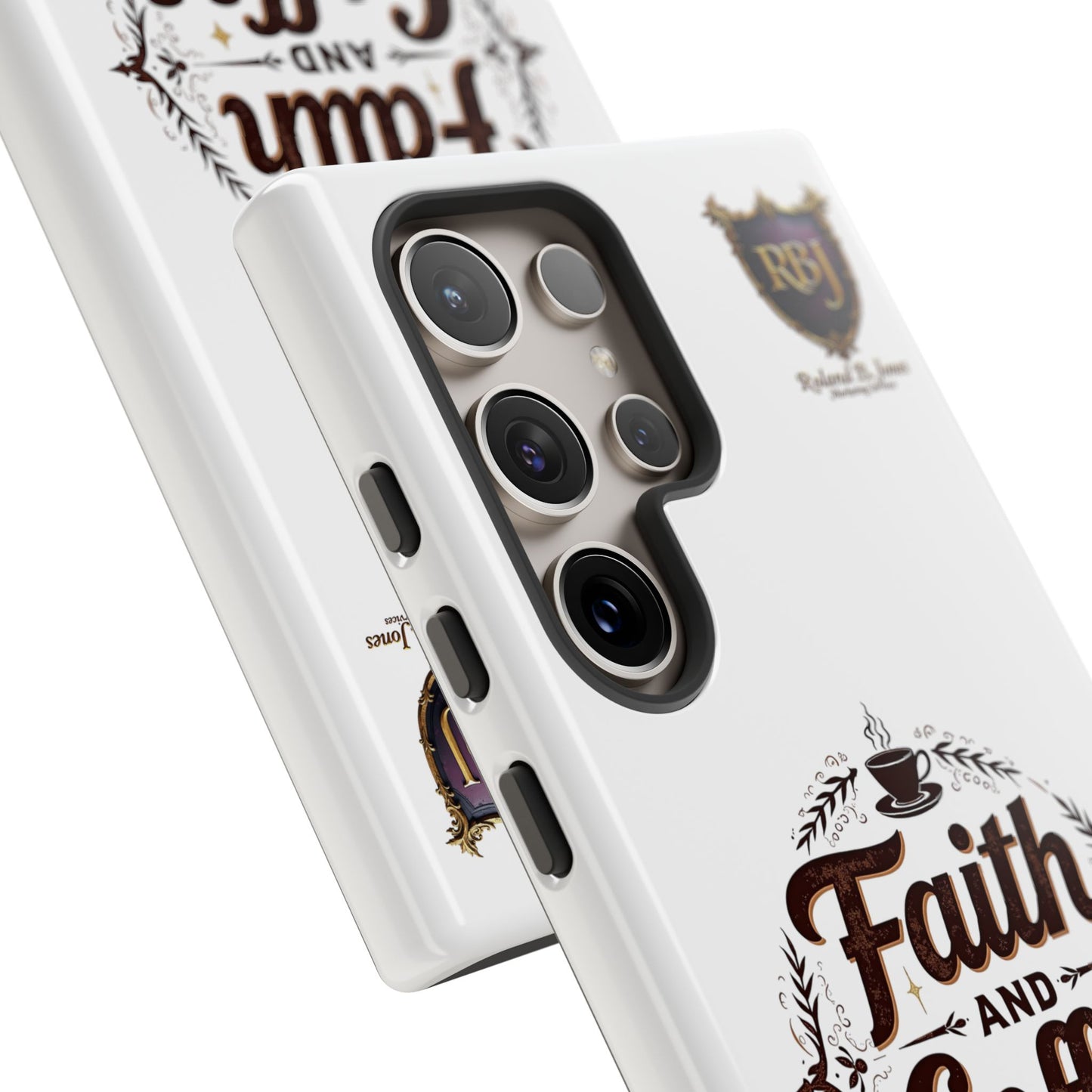 Faith and Coffee Phone Case