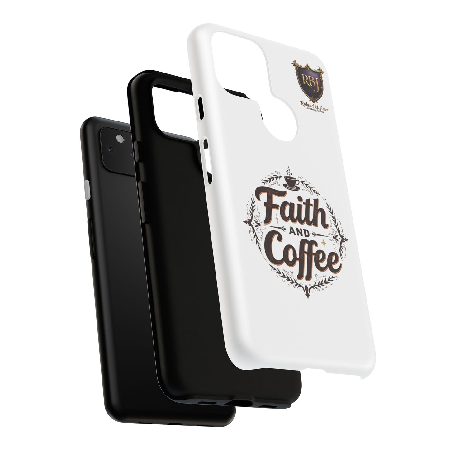 Faith and Coffee Phone Case