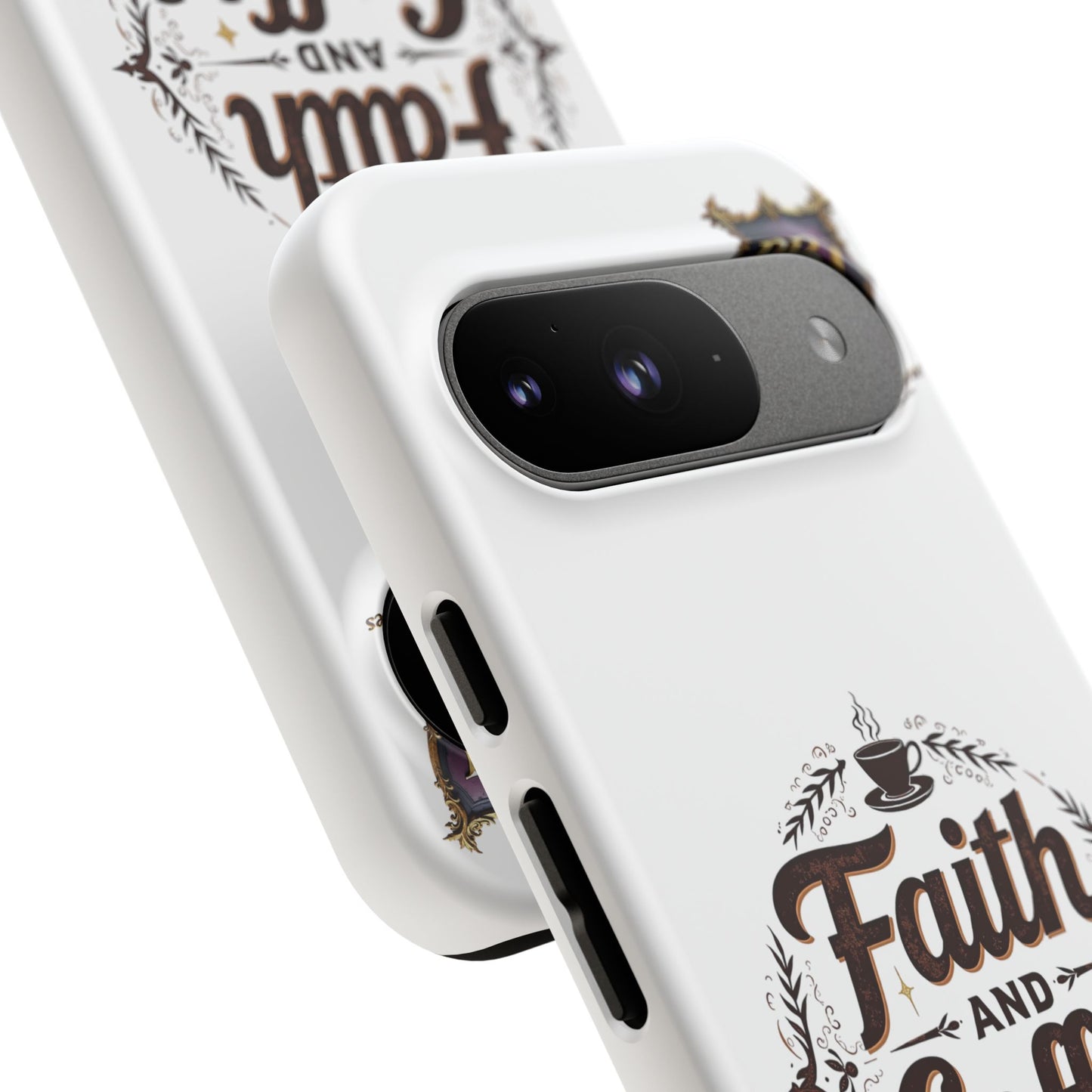 Faith and Coffee Phone Case