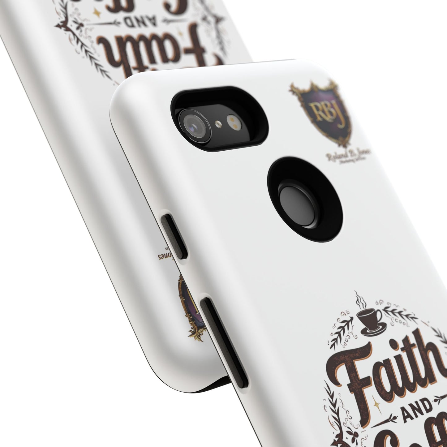 Faith and Coffee Phone Case