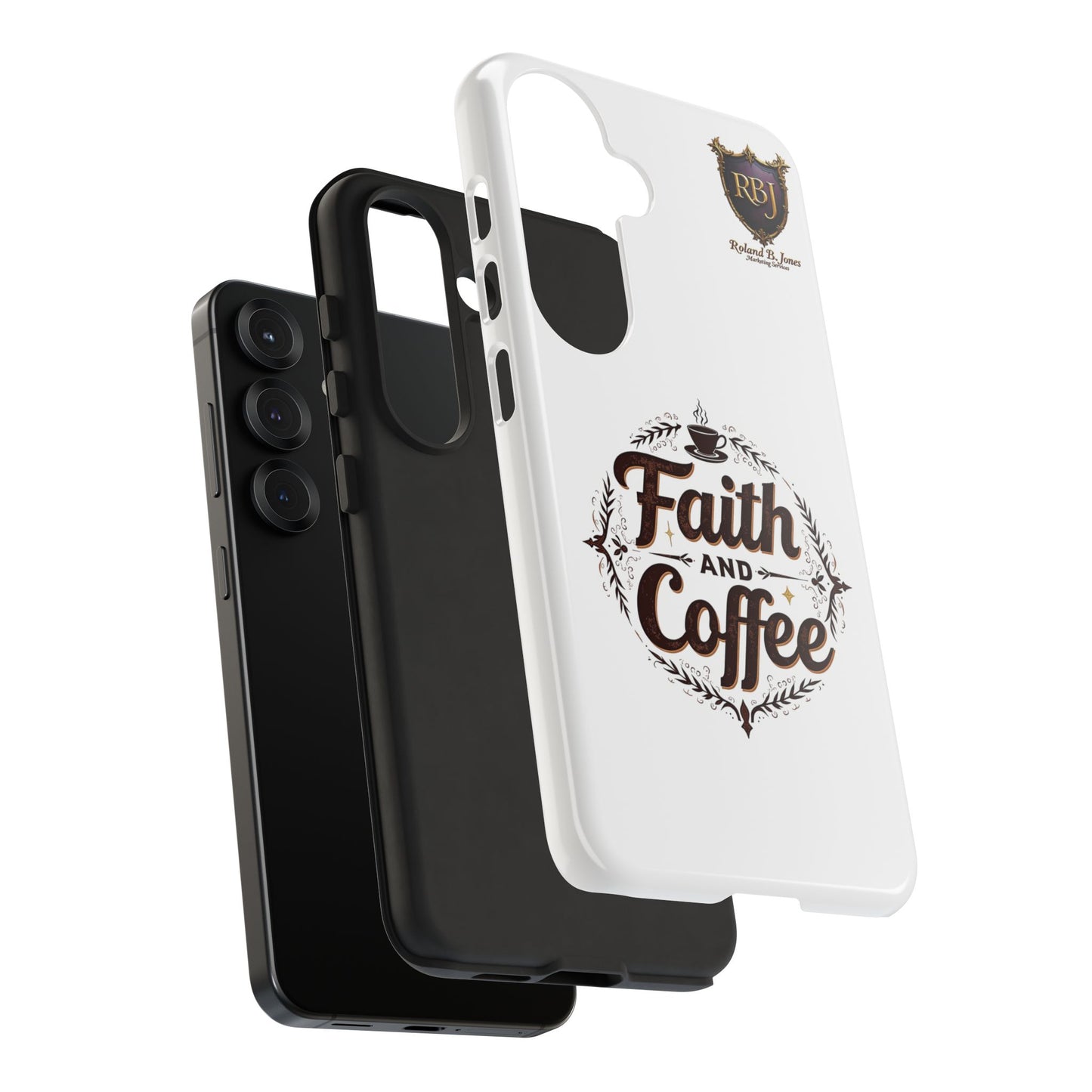 Faith and Coffee Phone Case