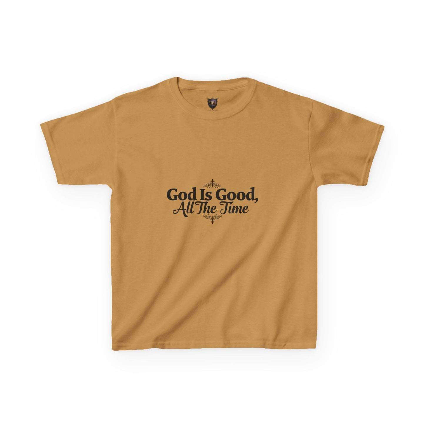 Kids Inspirational Tee - "God Is Good, All The Time"