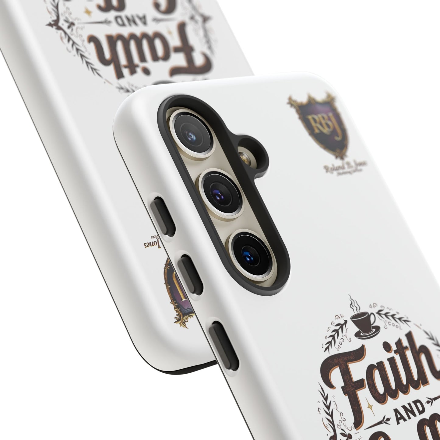 Faith and Coffee Phone Case