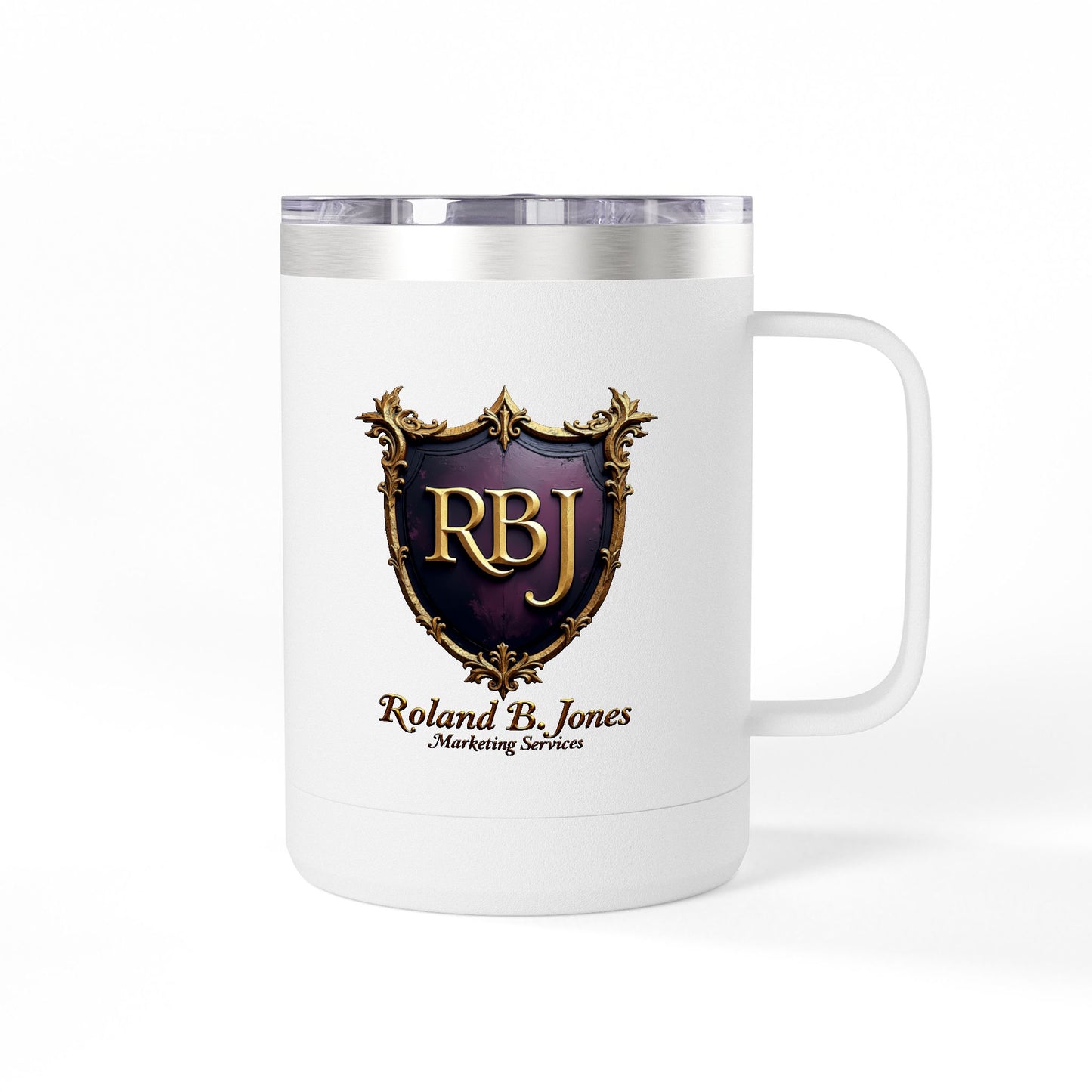 "Faith and Coffee" 15oz Insulated Tumbler