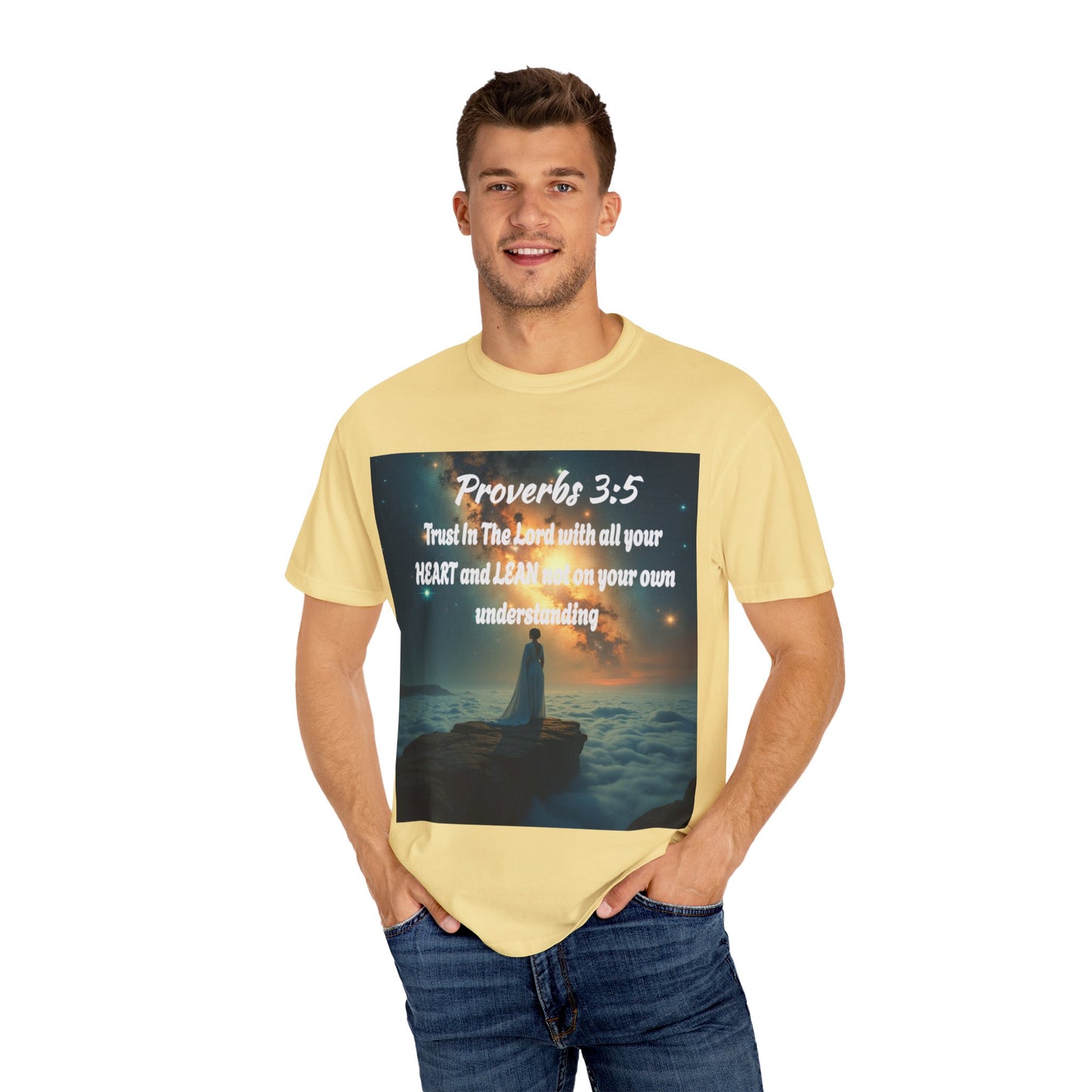 "Proverbs 3:5" Inspirational Trust Tee
