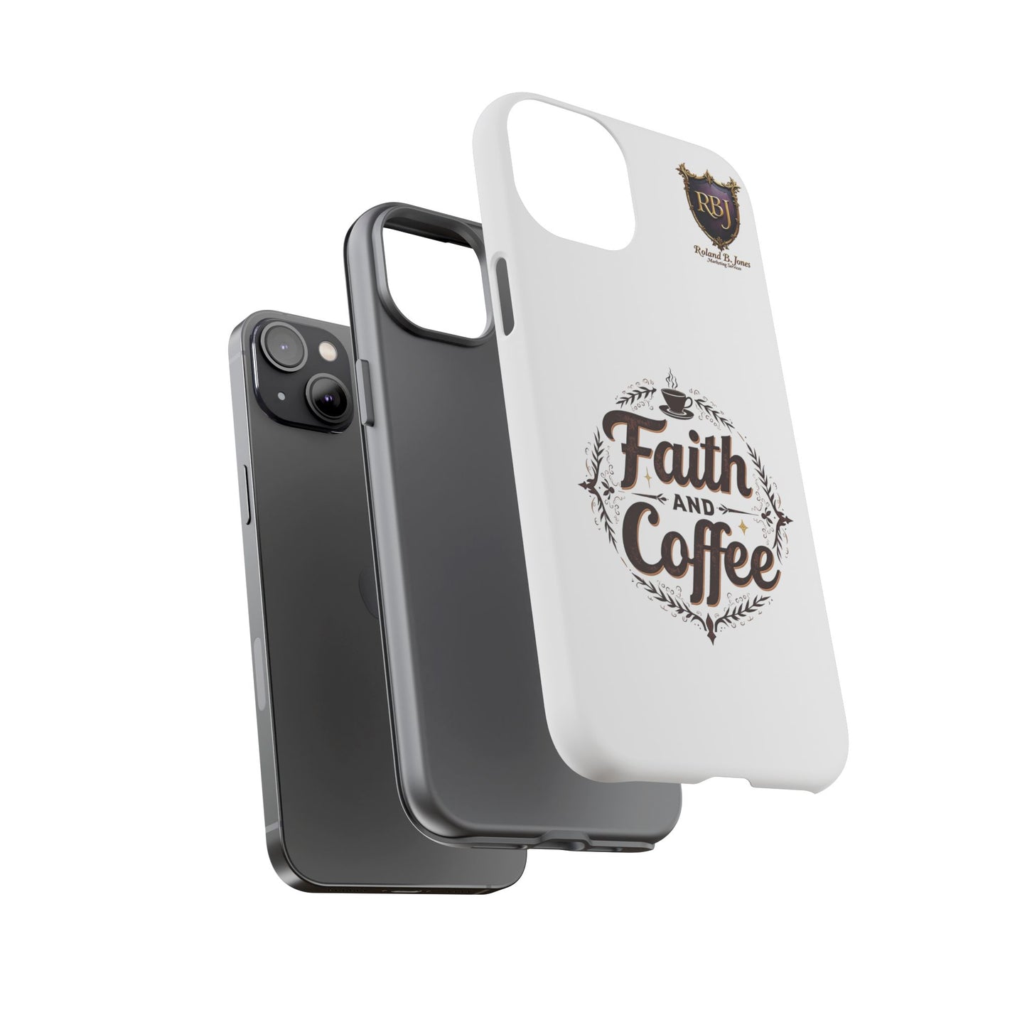 Faith and Coffee Phone Case