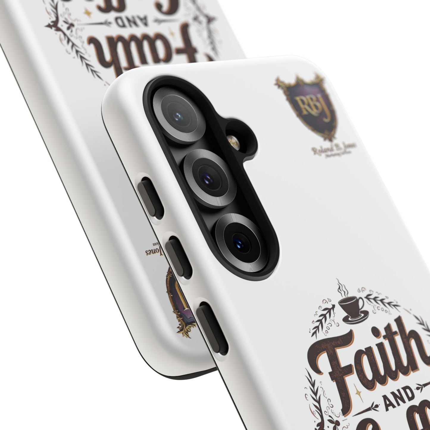 Faith and Coffee Phone Case
