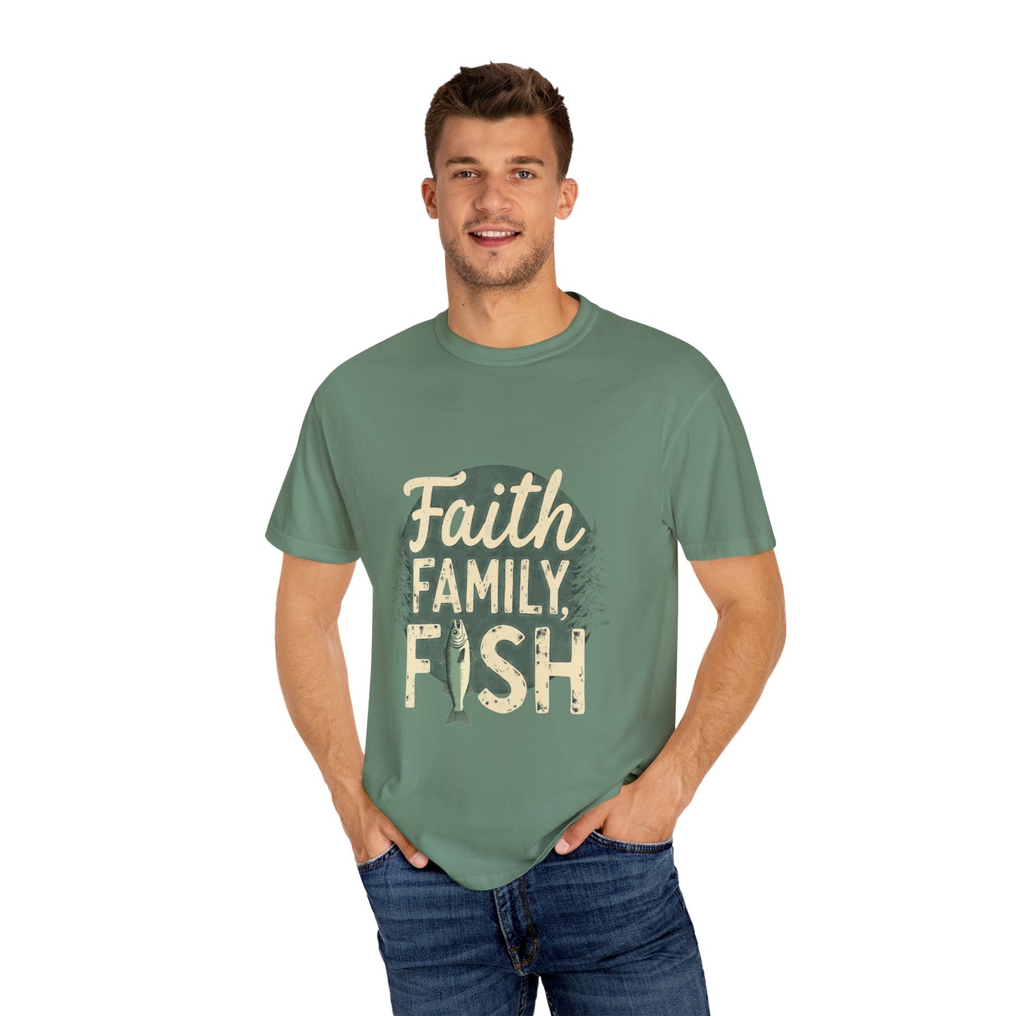 Faith Family Fish T-Shirt
