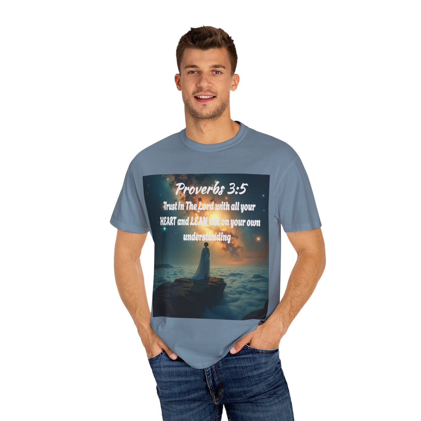 "Proverbs 3:5" Inspirational Trust Tee