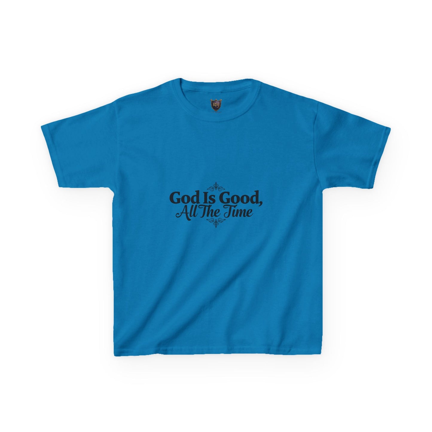 Kids Inspirational Tee - "God Is Good, All The Time"