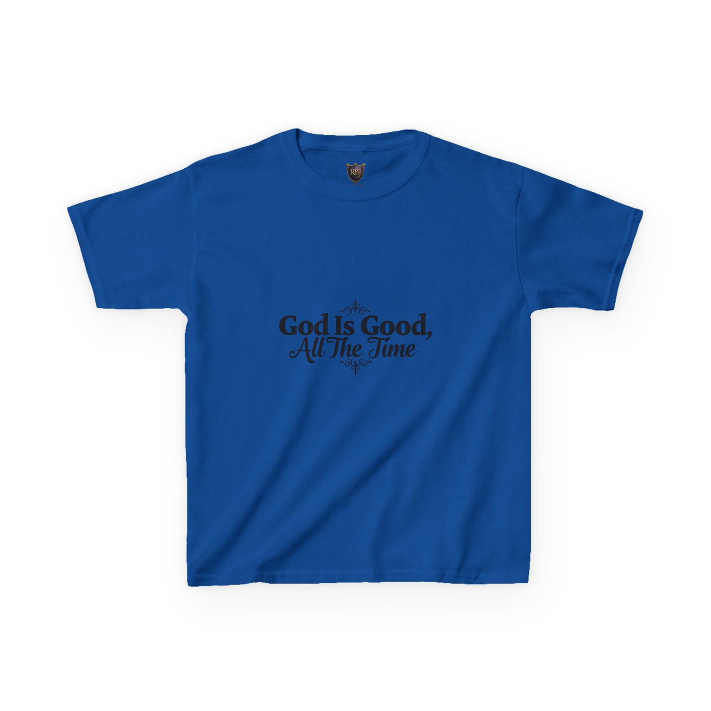 Kids Inspirational Tee - "God Is Good, All The Time"