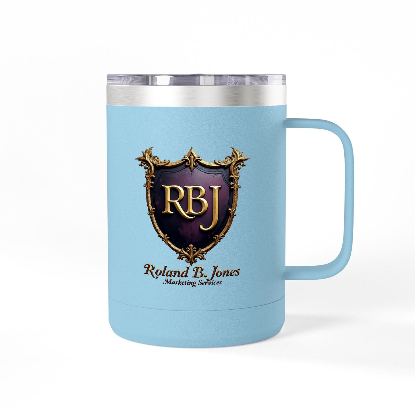 "Faith and Coffee" 15oz Insulated Tumbler