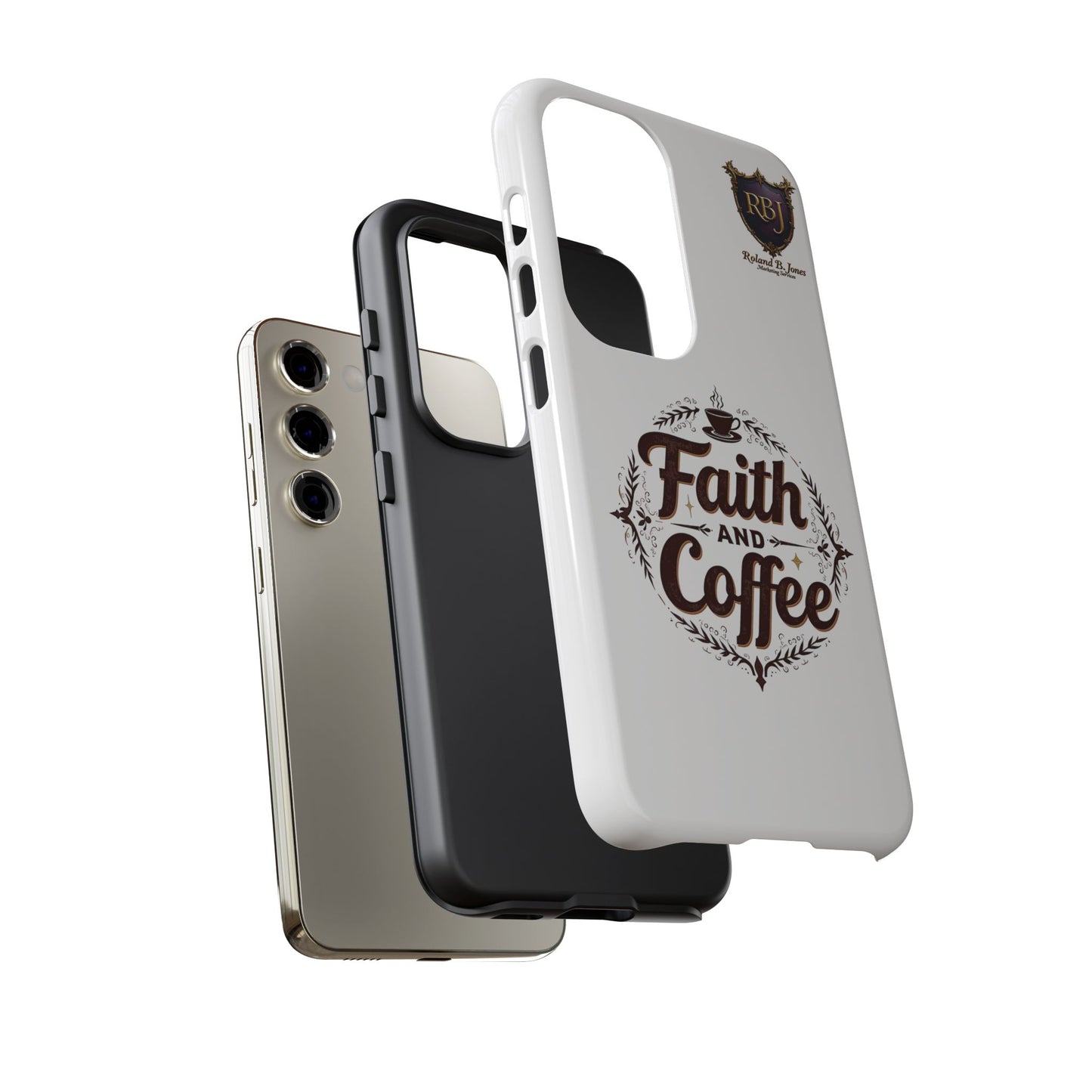 Faith and Coffee Phone Case