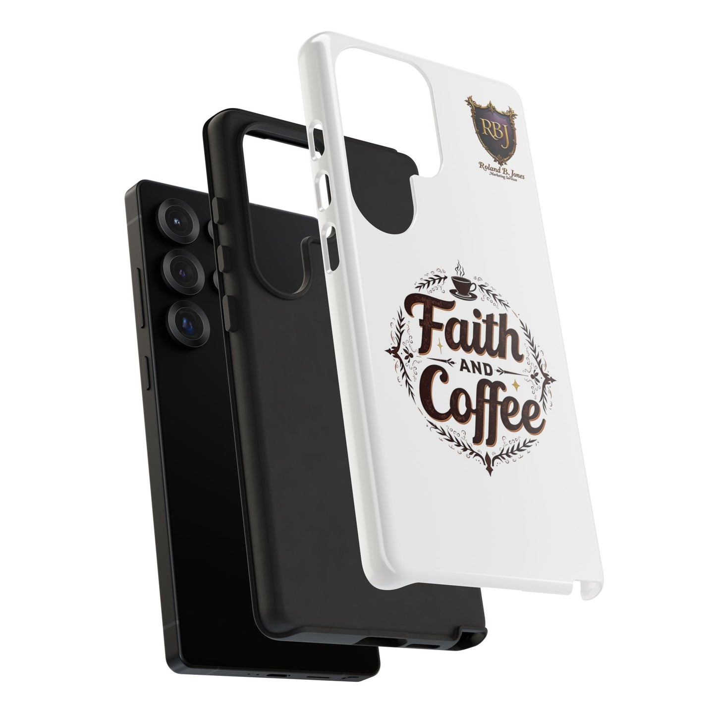 Faith and Coffee Phone Case