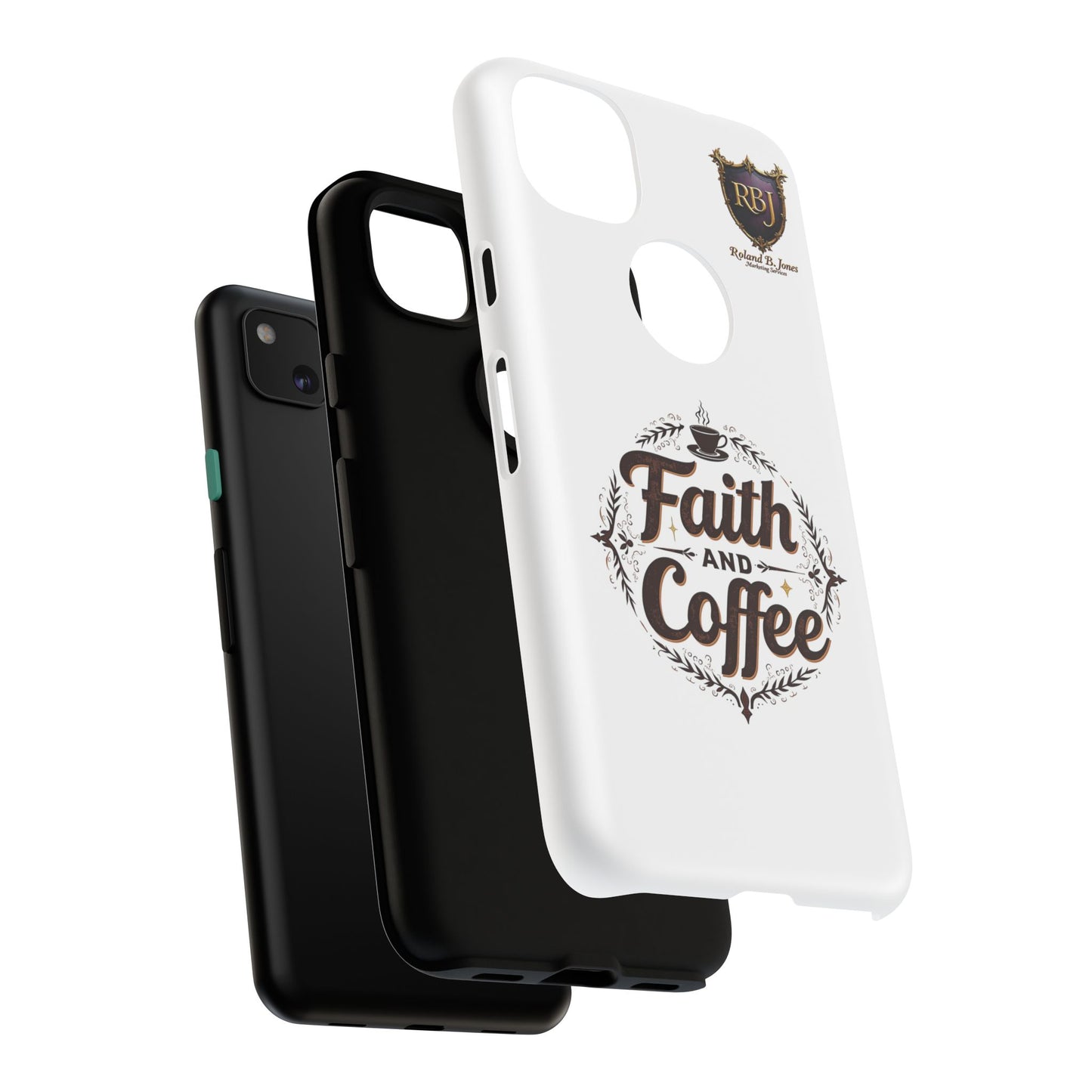 Faith and Coffee Phone Case