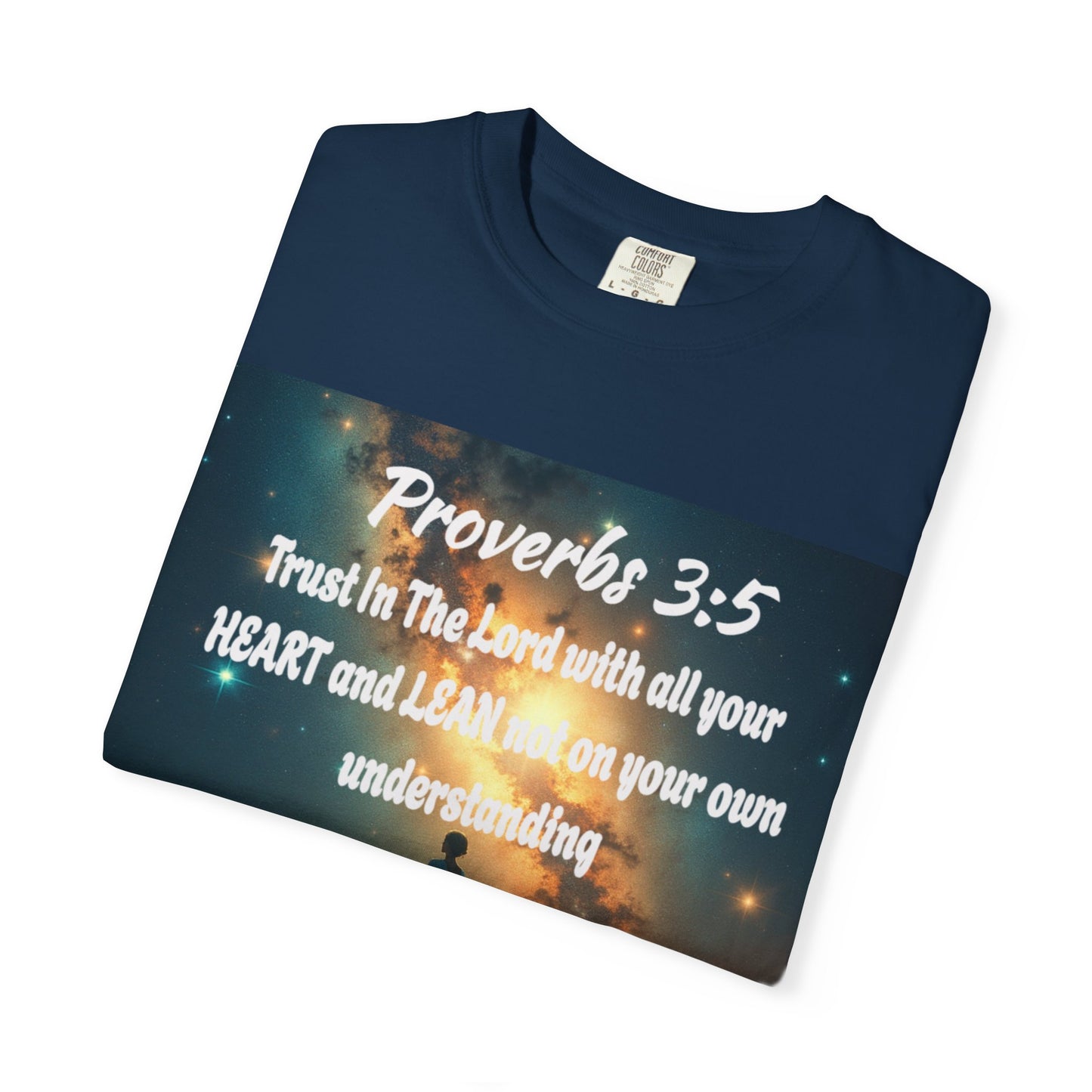"Proverbs 3:5" Inspirational Trust Tee