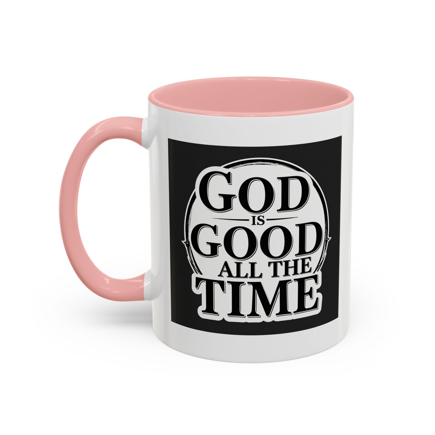 "God Is Good" Accent Coffee Mug