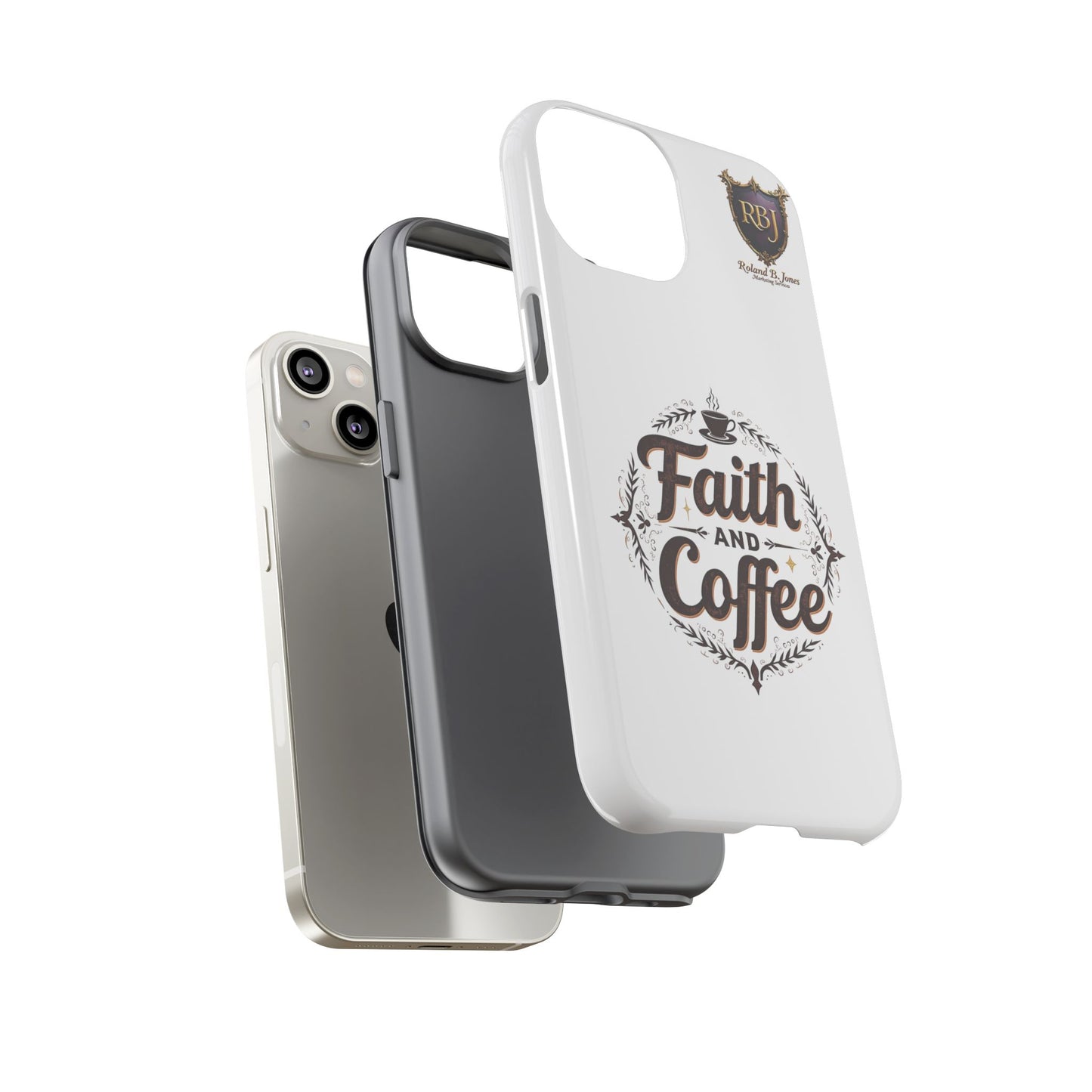 Faith and Coffee Phone Case