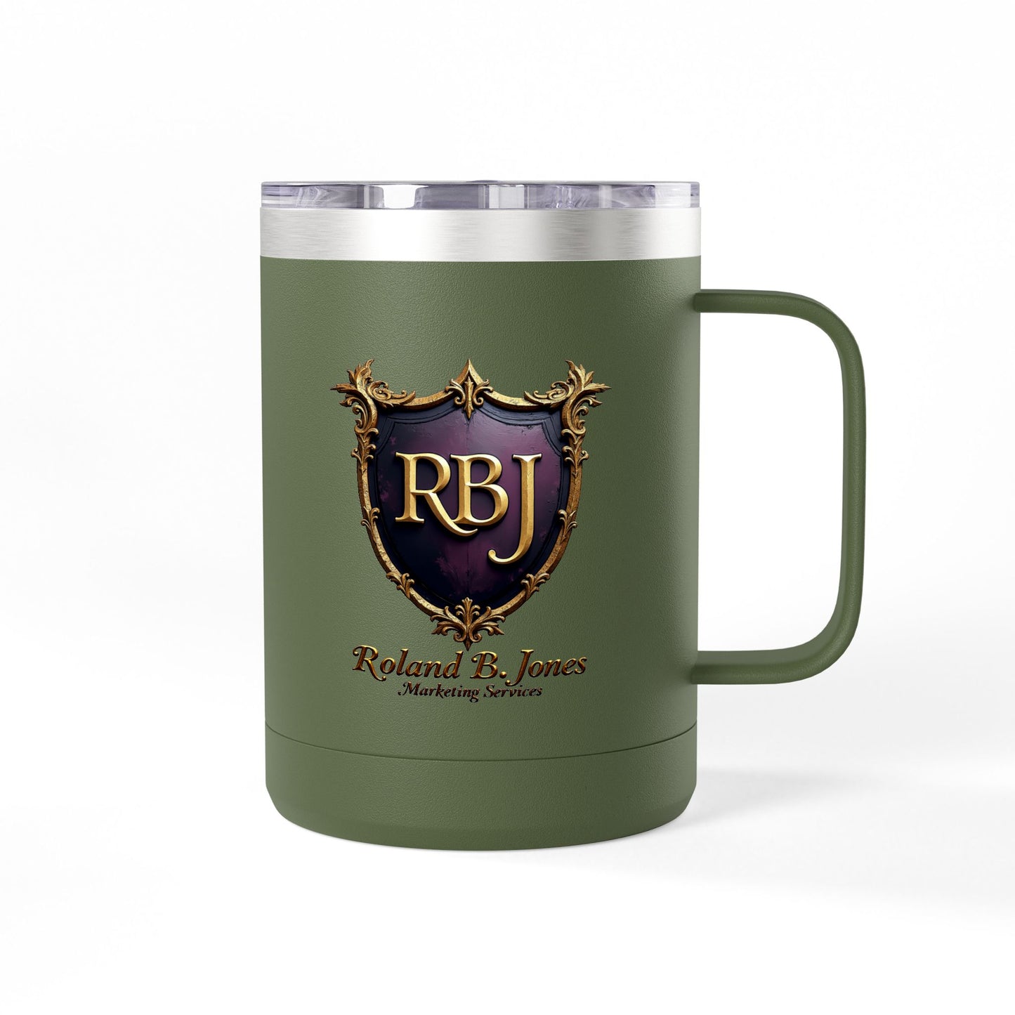 "Faith and Coffee" 15oz Insulated Tumbler