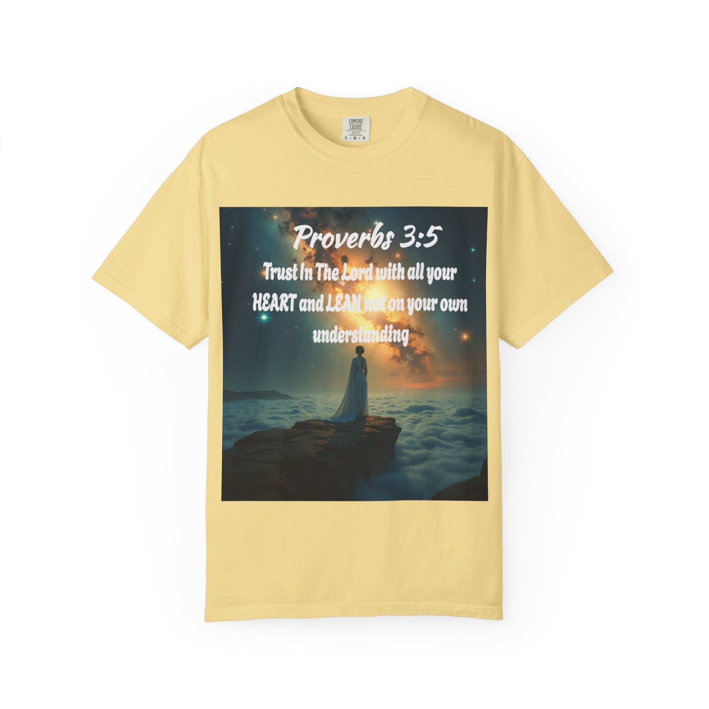 "Proverbs 3:5" Inspirational Trust Tee