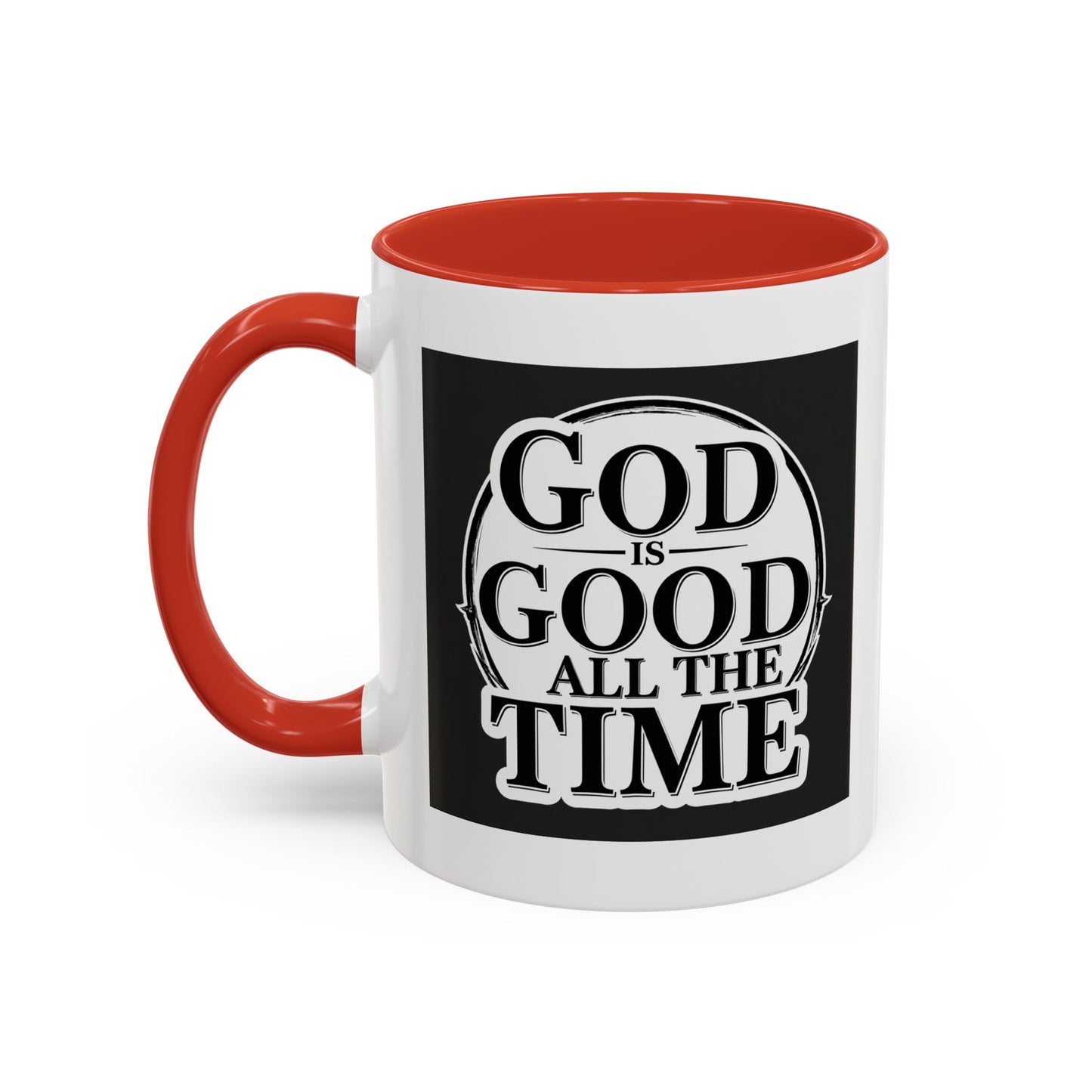 "God Is Good" Accent Coffee Mug