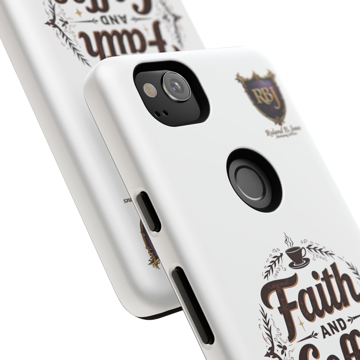 Faith and Coffee Phone Case