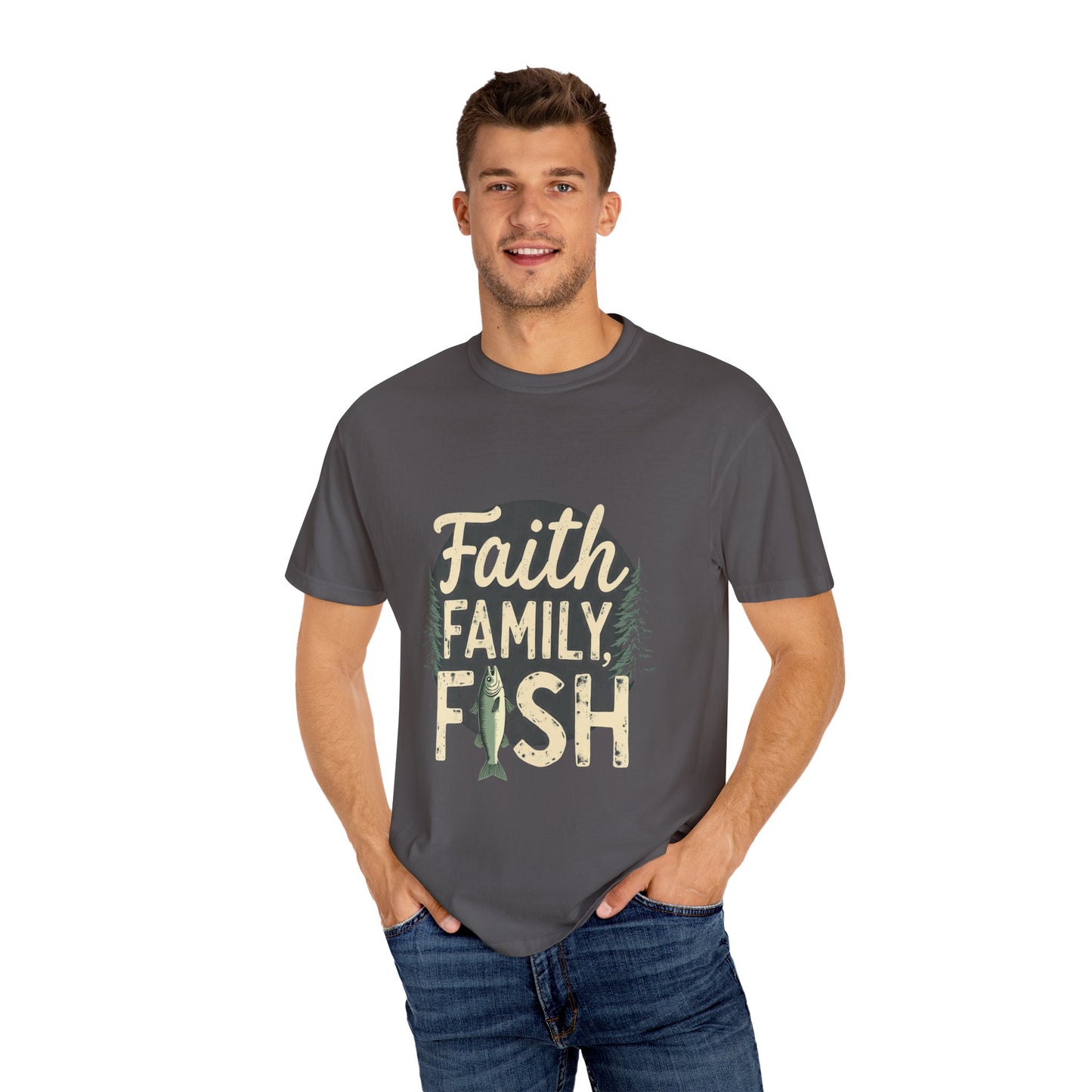 Faith Family Fish T-Shirt