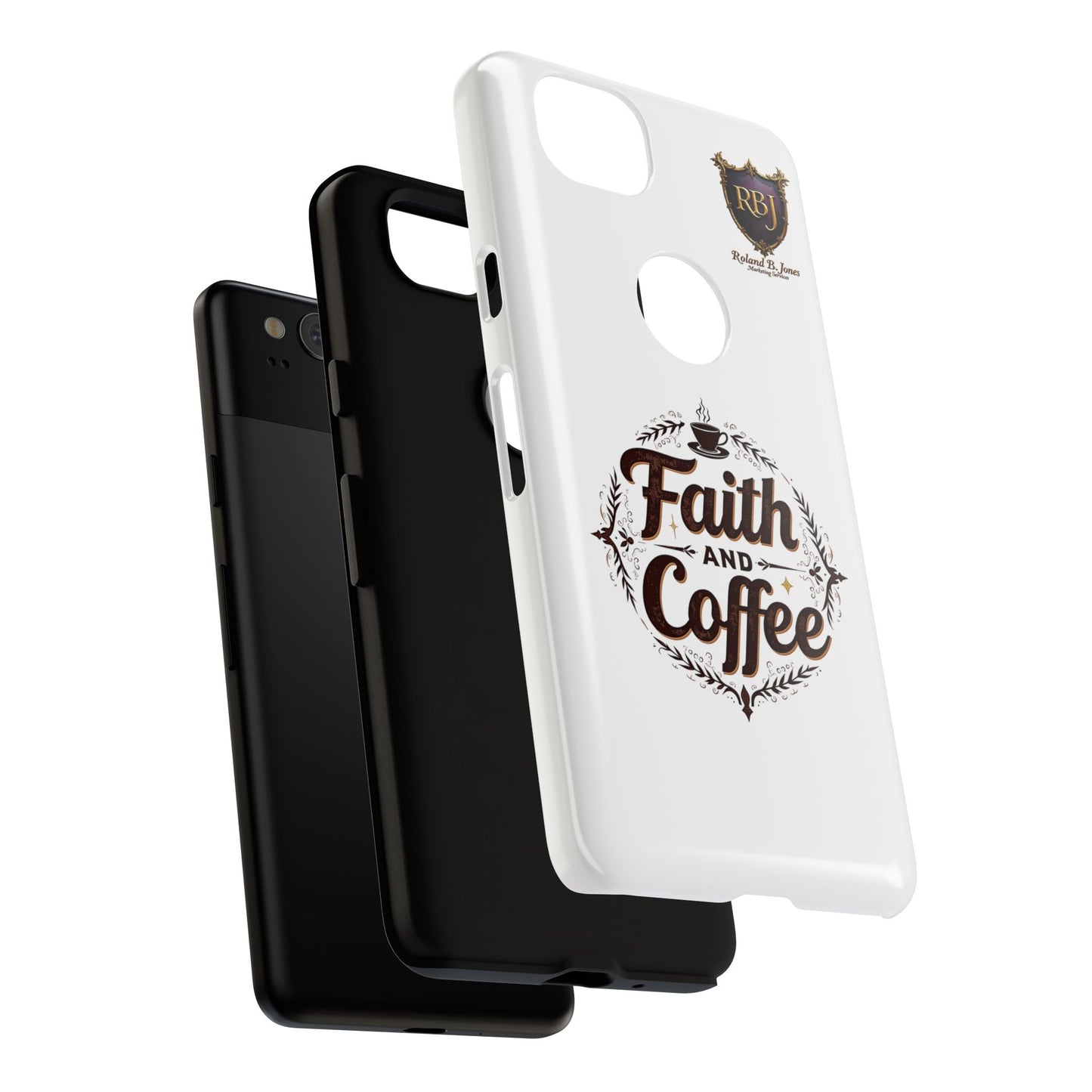 Faith and Coffee Phone Case