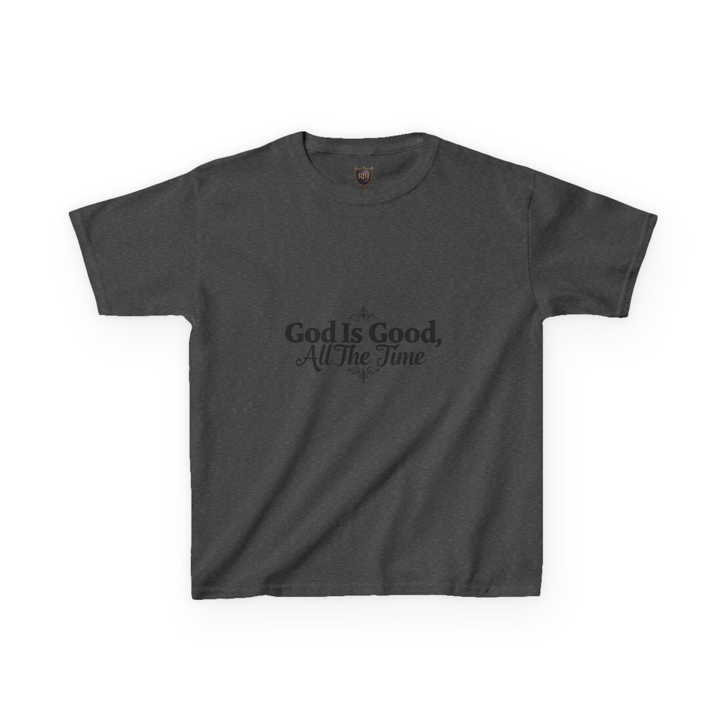 Kids Inspirational Tee - "God Is Good, All The Time"