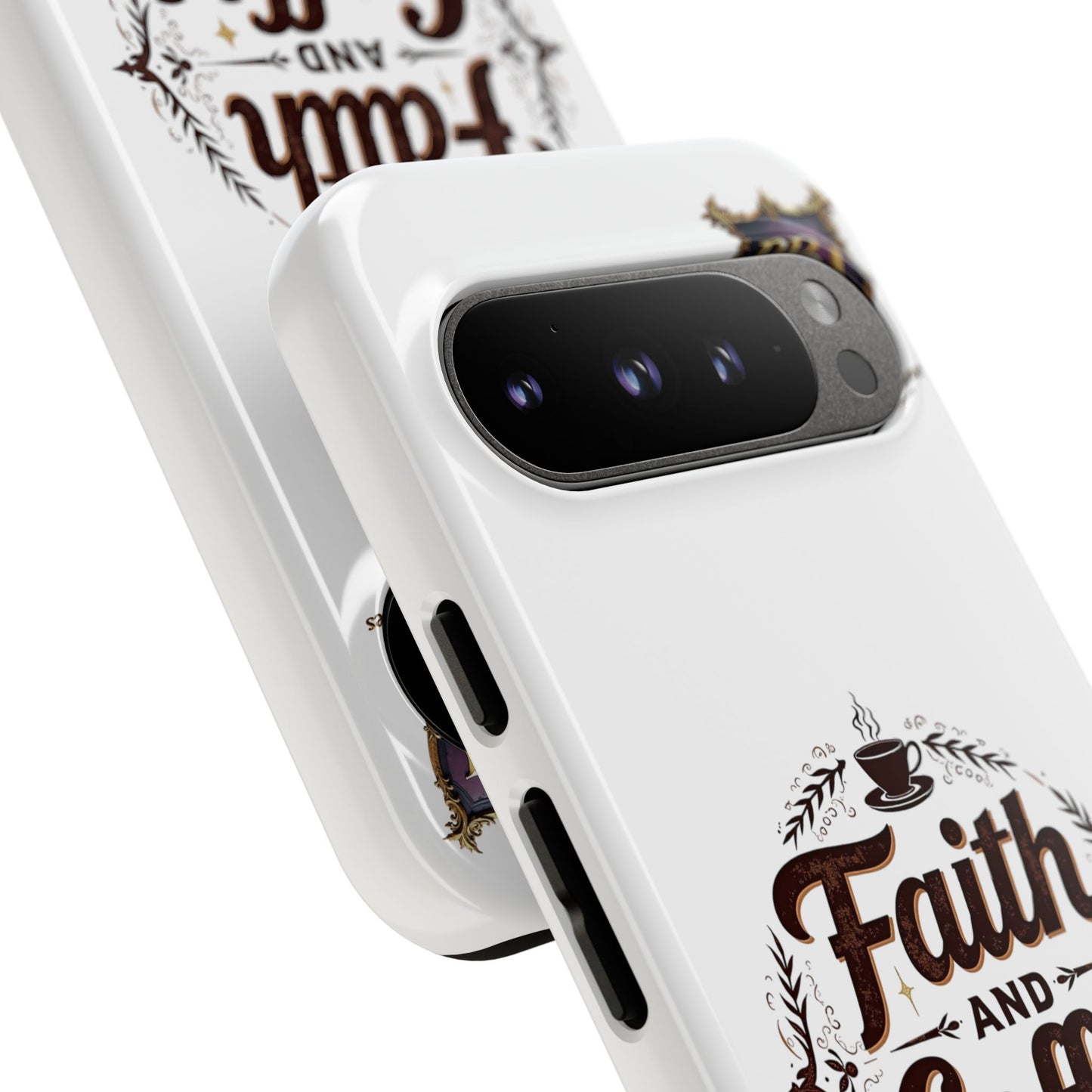 Faith and Coffee Phone Case