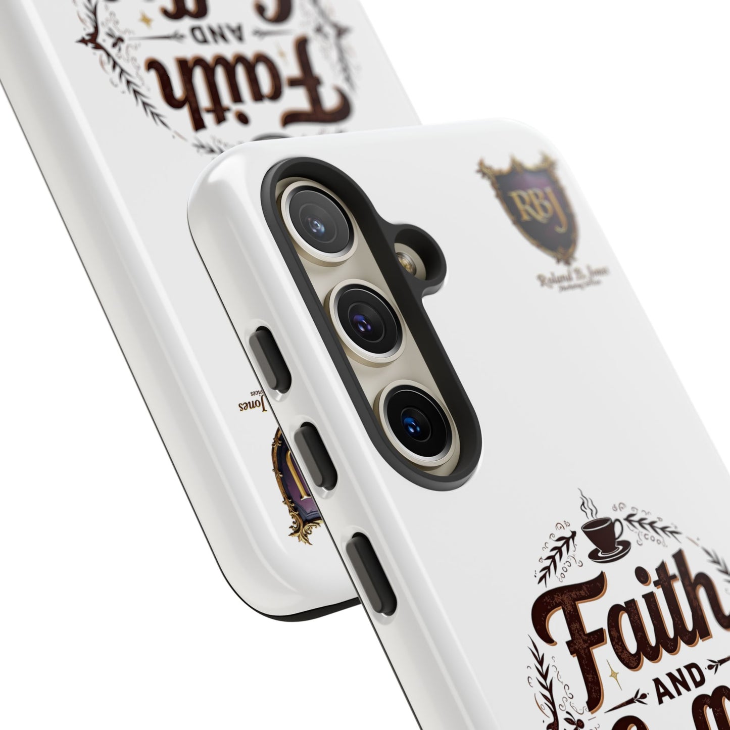 Faith and Coffee Phone Case