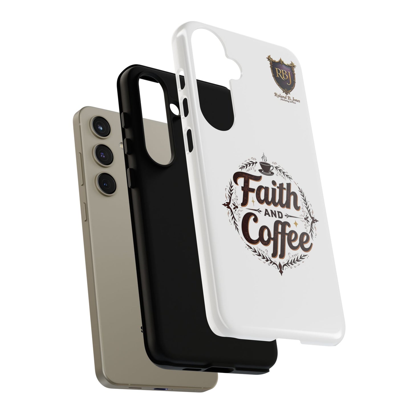 Faith and Coffee Phone Case
