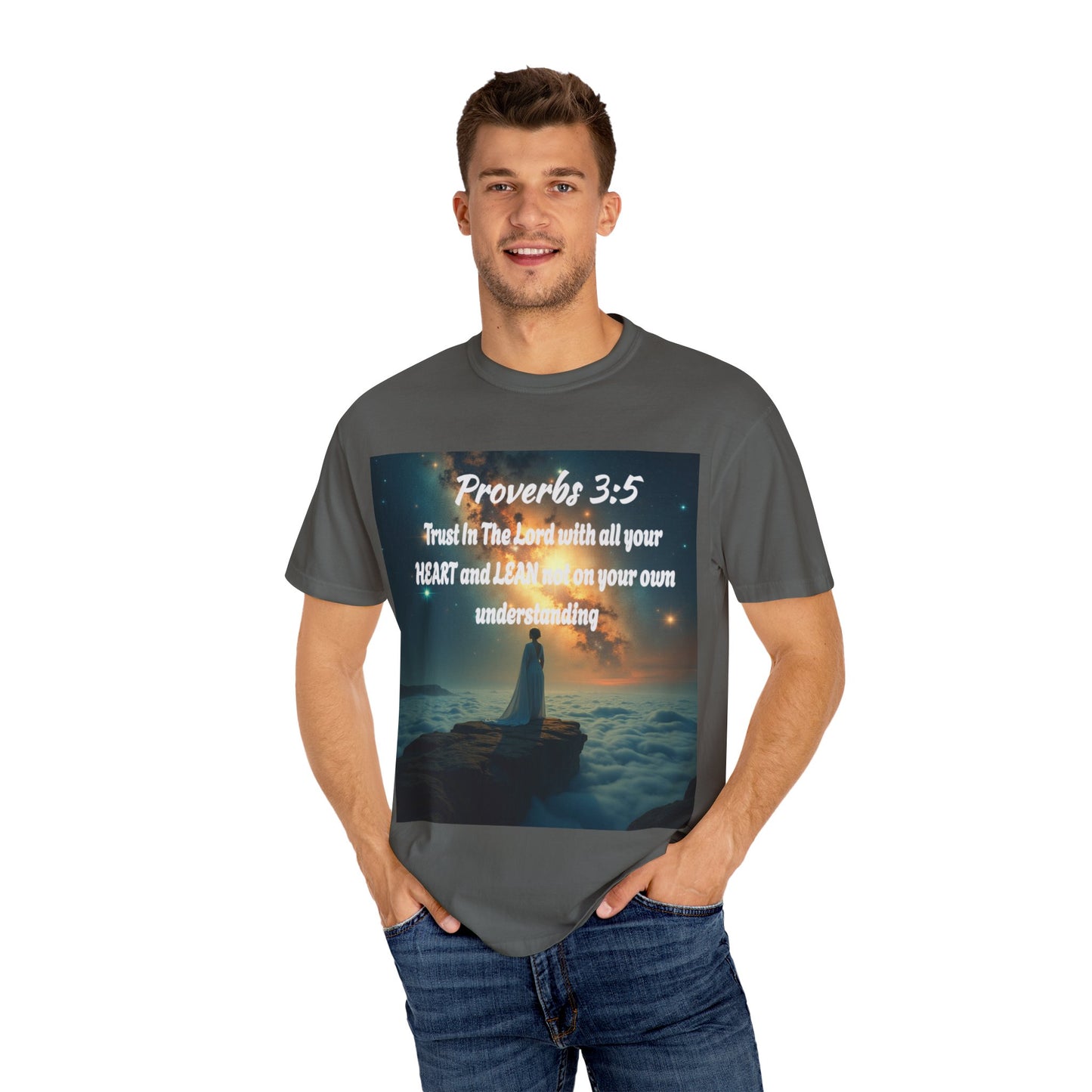 "Proverbs 3:5" Inspirational Trust Tee