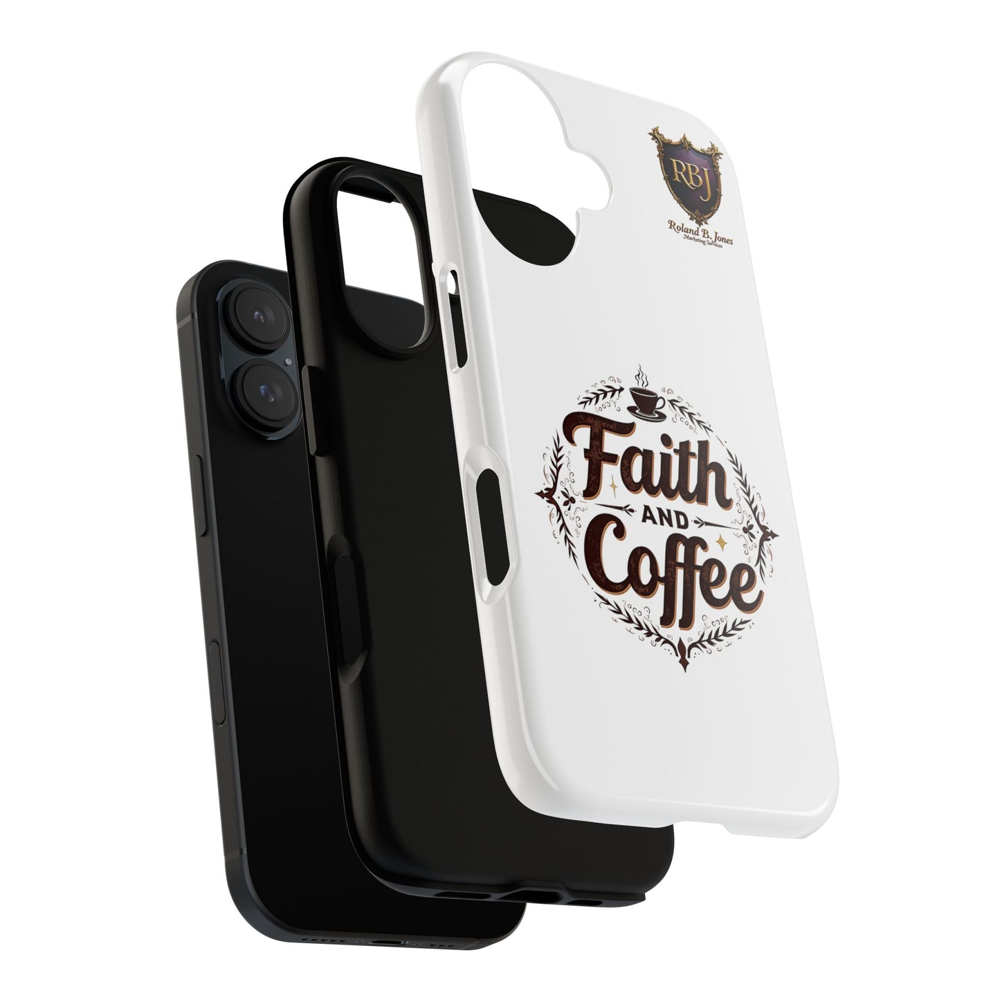 Faith and Coffee Phone Case