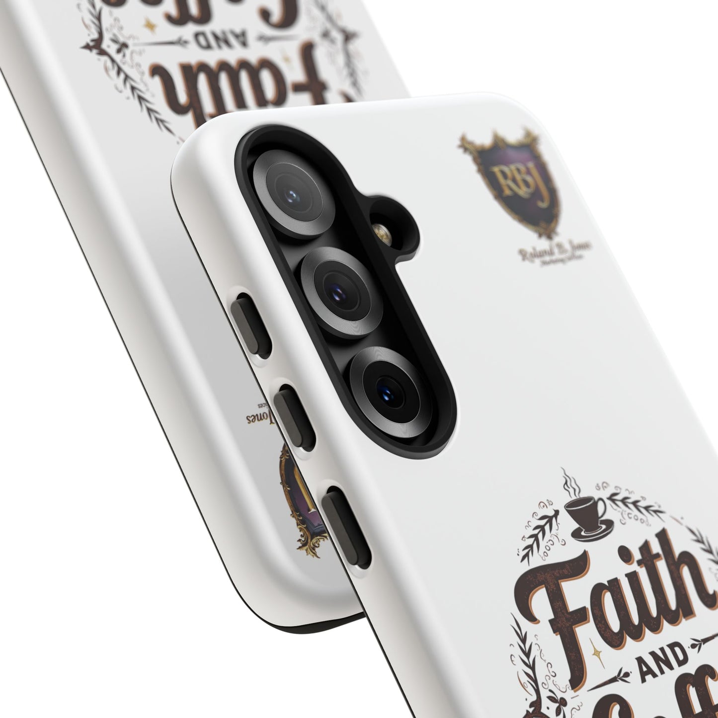 Faith and Coffee Phone Case