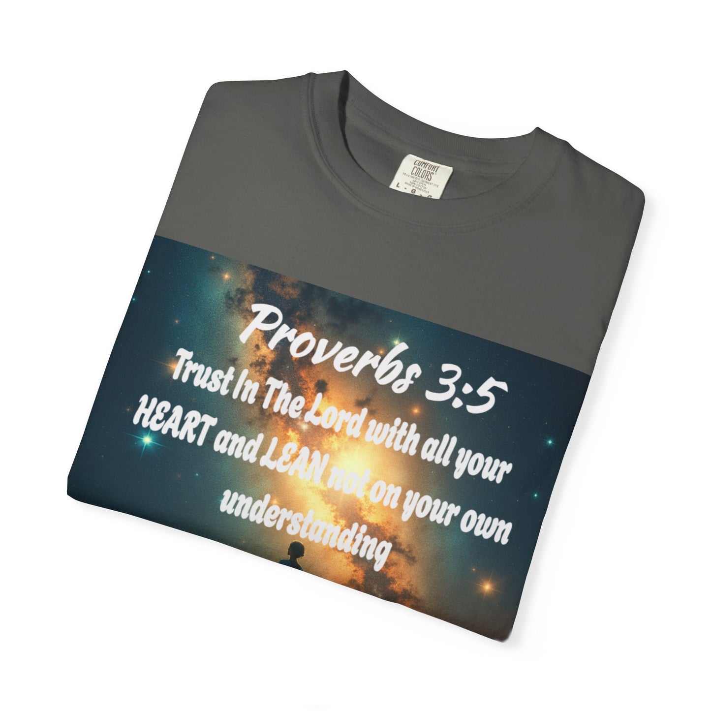 "Proverbs 3:5" Inspirational Trust Tee