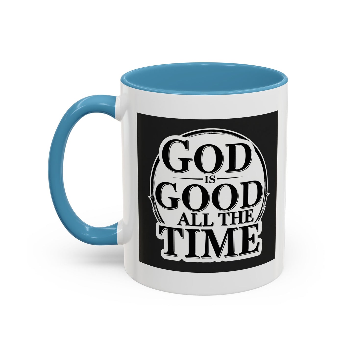 "God Is Good" Accent Coffee Mug