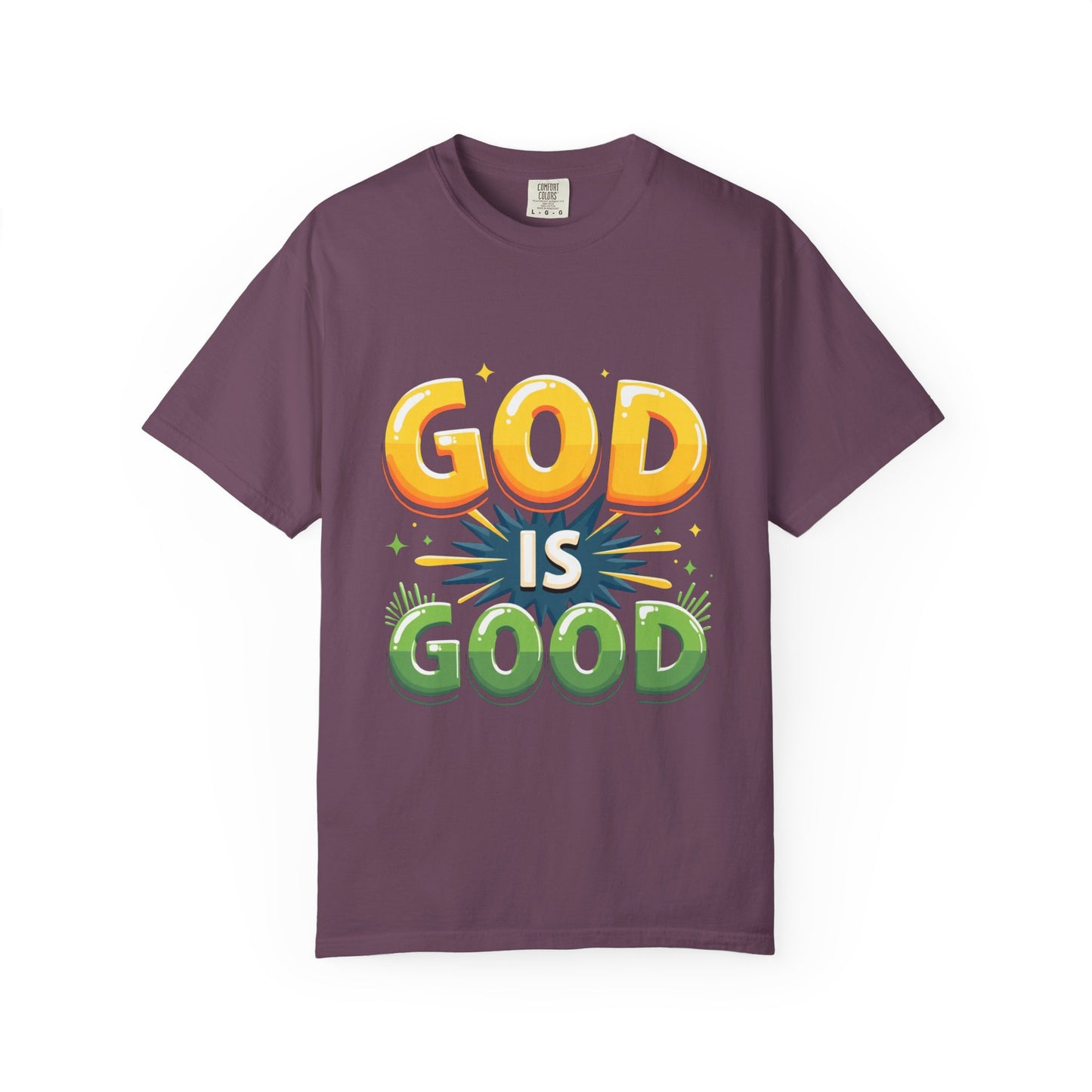 God is Good Garment-Dyed T-shirt